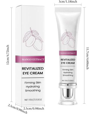 QGuoJie Mango Eyelift serum revitalizes solid eye cream with hyaluronic acid antiwrinkle treatment reduces dark circles puffiness and bags for smooth lifted eyes 5 - Buy Online on GoSupps.com