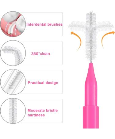 Interdental Brush 100 Pcs - Premium Tooth Flossing Heads & Dental Picks for Effective Oral Care | International Shipping - Buy Online on GoSupps.com