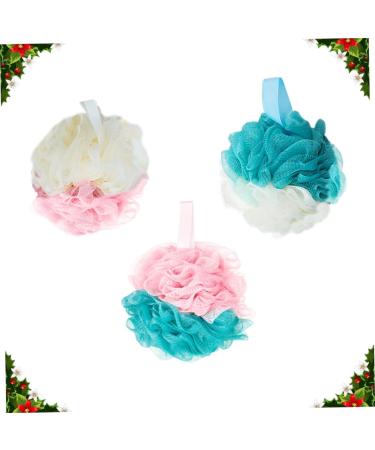 Minkissy 6 Pcs Mesh Bath Ball Loofah Set - Natural Exfoliating Bath Sponges & Scrubbers for a Luxurious Shower Experience - Buy Online on GoSupps.com