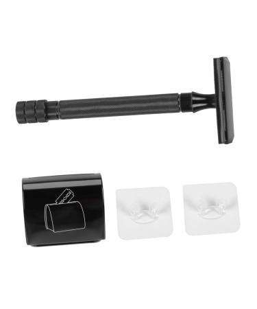 Hemoton 3 Sets Razor Set Safe Shaver Vintage Manual Shaver Handle Shaver Beard Clipper Portable Razor Beard Clean Shaver Handle Razor Portable Shaver Vintage Razor Manual Razor Safe Razor