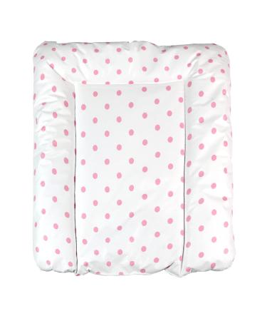 Baby'nness waterproof changing pad - high -quality wipeable easy to clean - expand your changing area with diaper documents - dotted pink 50x70 cm 500 cm dotetrosa