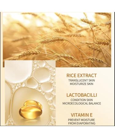 Korean Ginseng Rice Facial Mask 10 Pack - Vegan Vitamin C & Brightening Sheet Masks - Buy Online on GoSupps.com