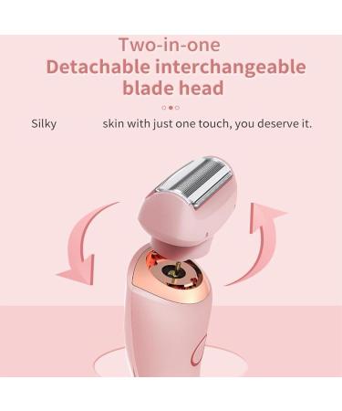 Duskofficial Razor Livora Electric Shaver for Women 2 In 1 Electric Shaver Razors for Women Mini Portable Electric Shaver Razor Usb Rechargeable Women Electric Shaver Wet & Dry (Pink) - Buy Online on GoSupps.com
