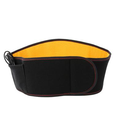 Electrical heating pillow for waist waist support rechargeable warming cushion for the lower back lumbar spine waist belly - velvet cloth USB charge (107 x 19 cm)
