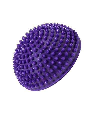 Gleavi Durian-ball foot massage balls trigger-point massage ball lacrosse-ball arm massage device office massage gauge spiky massage balls fitness massage balls child Violet light pvc network 16x16x8cm purple