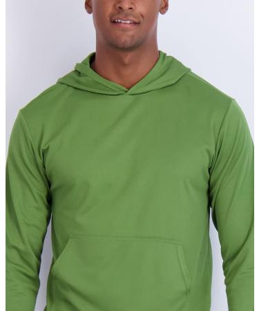 3 Pack Men's Mesh Long Sleeve Athletic Pullover Hoodie Sweatshirt with Kangaroo Pocket - Fishing UPF 50+ (Big & Tall) 3XL Set - Buy Online on GoSupps.com