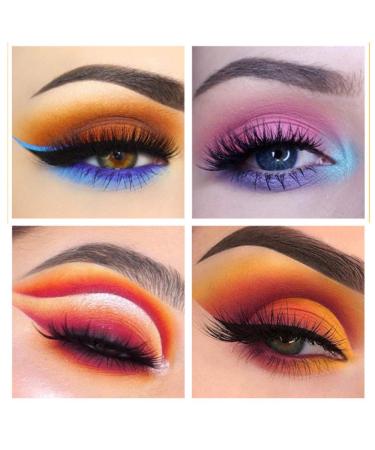 40 Colors Eyeshadow Palette - Pigmented Glitter & Shimmer Makeup for Colorful Eye Looks | Silky Matte Cosmetics - Buy Online on GoSupps.com