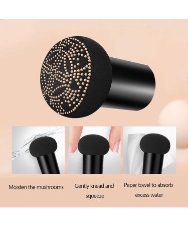 Concealer Whitening Moisturizing Air-Permeable Natural Brighten Face Base Tone Mushroom Head Air Cushion Foundation BB Cream-Light Skin Tone - Buy Online on GoSupps.com
