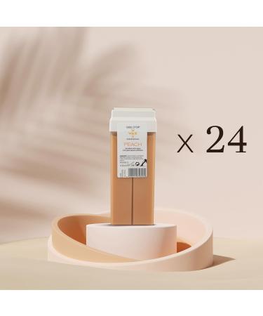 Guill Waxwax Gold 100ml - Professional Peach Wax for Hair Removal | Suitable for All Hair Types & Sensitive Skin | 24-Pack - Buy Online on GoSupps.com