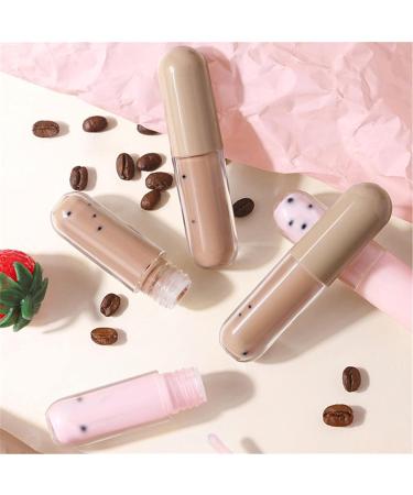 Organic Makeup Melting Lip Oil Balm - Nourishing & Moisturizing Roller Gloss for Soft, Smooth Lips - 4.5ml - Buy Online on GoSupps.com