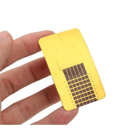 100 Pieces Self-Adhesive Nail Stencils for Gel Nail Art & Extensions - International Shipping Available - Buy Online on GoSupps.com