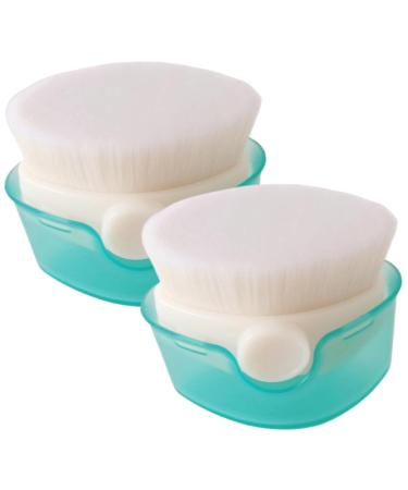 Sunblock Applicator Set - 2 Packs with Protective Cap | No Absorb Powder Baby Sunscreen Applicator for Even Application - Green - Buy Online on GoSupps.com