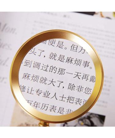 Glass Handheld Glass 8 Times 10 Times High-Definition Magnifier Old Man Reading Loupe Clock Repair Ancient Text Play Identification Enlargement Mirror Tool Magn Made in China - Buy Online on GoSupps.com