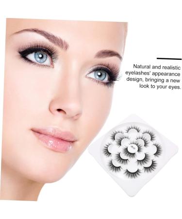 DRESSOOS 1 Box 6d False Eyelashes 3d Volume Lashes Fake Eyelashes Woman Makeup False Lash Wispy Lashes Dense Makeup Eyelashes Fake Lashes False Eyelash Makeup Accessory Chemical Fiber - Buy Online on GoSupps.com