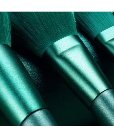 OXOAMP Makeup Brush 8 Makeup Brushes Set Super Soft Makeup Tools Beginner Brush Set Green Suitable for Travel and Gifts Foundation Brushes - Buy Online on GoSupps.com
