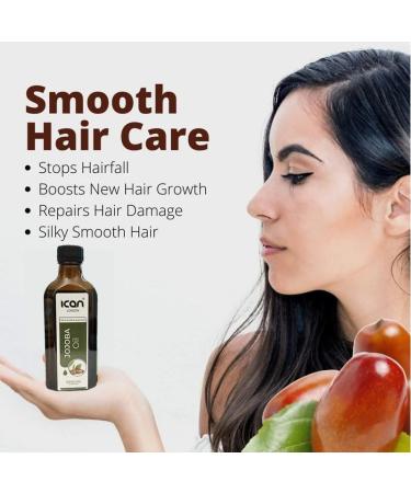 ICAN LONDON 100% PURE & NATURAL JOJOBA OIL FOR HAIR SKIN NAILS 100ML - Buy Online on GoSupps.com