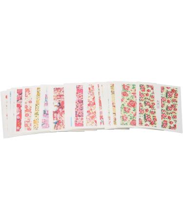 Nail Decals Nail Sticker Safe Eco Friendly Vivid Beautiful for Women Girls for Nail Salon for Birthday Party for Dating Gathering - Buy Online on GoSupps.com