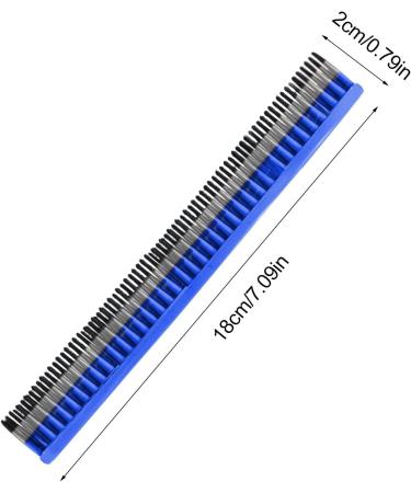 Curling Hair Comb- Curly Hair Styler Tool| Hair flufy Curling Roll Comb| Heatless Curling Wand Comb |Hair Curler Curling Make Up Brush Roller Tool For Home Salon Blue - Buy Online on GoSupps.com