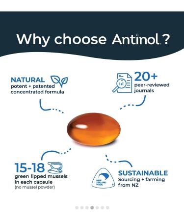 Antinol 60 Softgels - Super Potent Joint Supplement for Cats - Buy Online on GoSupps.com