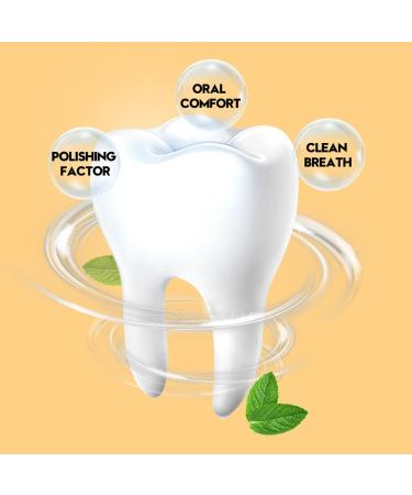 Mint toothpaste 100 g toothpaste with mint flavor and 3in1 protection for strong teeth clean teeth fresh oral care - Buy Online on GoSupps.com