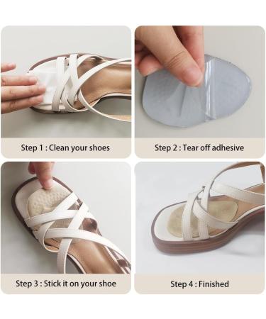 Heel Grips & Metatarsal Pads - No Slip Cushion Inserts for Loose Shoes | Reduce Foot Pain & Prevent Blisters - Buy Online on GoSupps.com