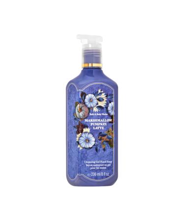 Bath & Body Works Gel Hand Soap Cleansing Gel 8 Fl Oz (Marshmallow Pumpkin Latte)