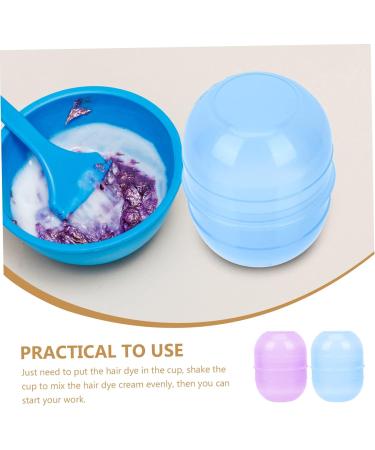 2 pi ces Tasse Shaker pour Teinture de Cheveux Accessoire Coiffure PP M lange Facile et Nettoyage Rapide Outil Pratique pour Salon et Usage Domestique Couleur Couleur Al atoire - Buy Online on GoSupps.com