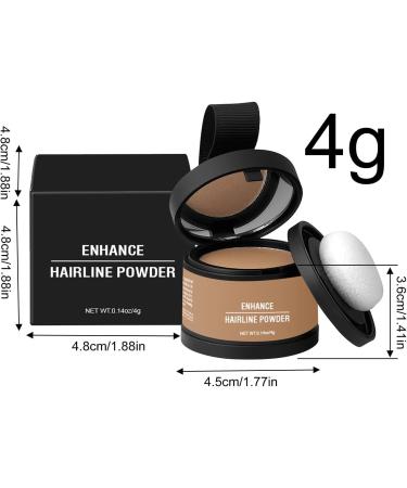 Root Powder for Hair | Root Touchup Hair Color with Applicator - Long Lasting Hair Shading Tool Hair Concealer Gray Coverage for Fine and Thinning Hair - Buy Online on GoSupps.com