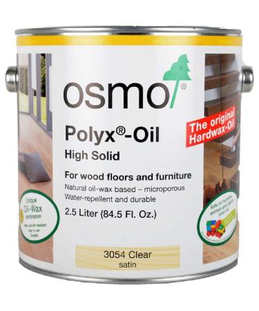 Osmo - Polyx-Oil - 3054 Clear Satin - 2.5 Liters