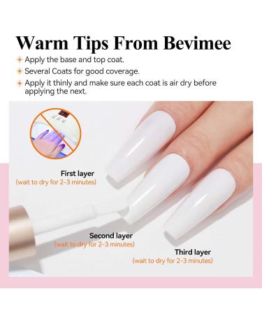 Quick Dry Milky White Nail Polish - Air Fast Drying Water-Based Fingernail Lacquer Non-Gel 12ML | Perfect for Summer Nail Art - Buy Online on GoSupps.com