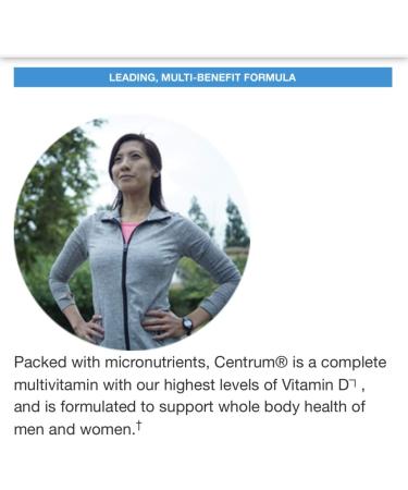 Centrum Silver Women 50+ 275 Tablets - Complete Multivitamin for Women Over 50 - Buy Online on GoSupps.com