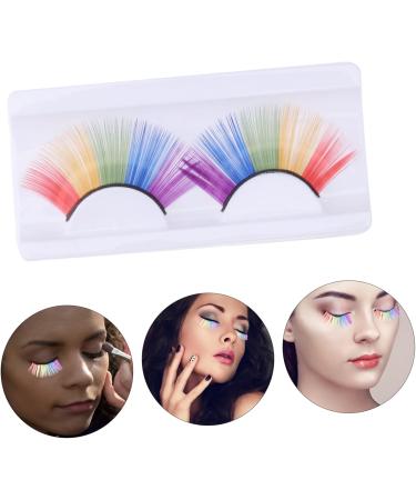 Beaupretty 3 Pairs Tinsel Eyelashes Pink Eyelashes Handmade Eyelashes Halloween Eyelashes for Women Halloween Makeup Eyelashes 3d Lashes Fake Lashes Shining Fake Eyelashes Slender - Buy Online on GoSupps.com