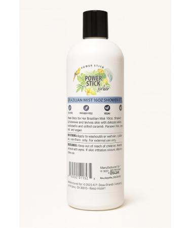 Power Stick Brazilian Mist Shower Gel Notes of Pistachio & Salted Caramel 16 FL OZ - Buy Online on GoSupps.com