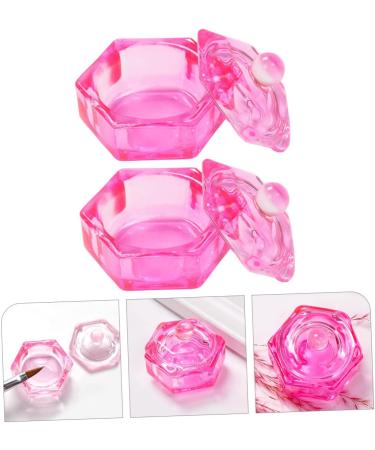 FRCOLOR Plate Monomer Dish Liquid Monomer Glass Dish Nail Holder - Buy Online on GoSupps.com