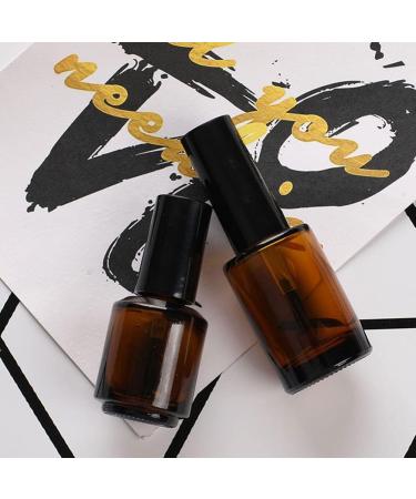 Minkissy 15Pcs 10ml Empty Nail Polish Bottles - Refillable Glass Containers with Brush Cap for Nail Art & DIY Salon - Buy Online on GoSupps.com