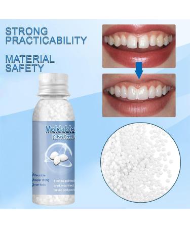 Katutude Tooth Repair Granules Temporary Broken Tooth Repair Kit Moldable False Teeth Thermal Fitting Tooth Repair Beads for Fixing Filling the Missing and Broken Tooth - Buy Online on GoSupps.com