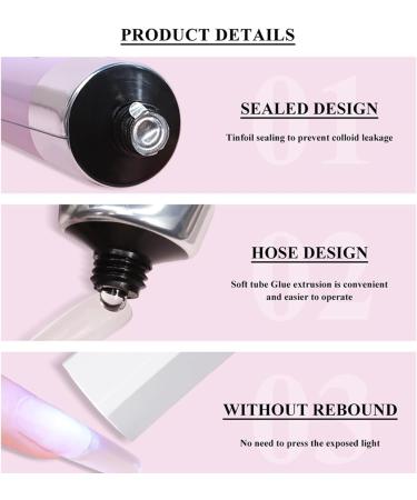 Lulou Magic Solid Nail Glue Kit 3-In-1 Nail Art Kits Solid Nail Glue Gel for Nail Tip Press on Nails Solid Nail Glue Remover Tips Gel for Nail Art (1Set) - Buy Online on GoSupps.com