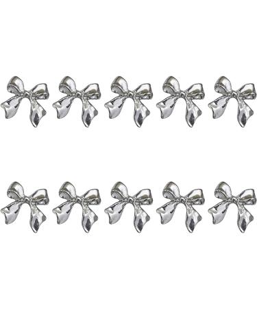 Metal Nail Art Studs 3D Metal Nail Art Jewelry Decorations Bows Rabbits Moon Multi-Shapes Nail Decoration Accessories Nail Art Jewels - Buy Online on GoSupps.com