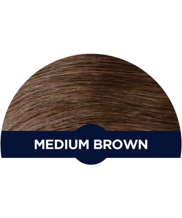 KeraFiber Professional Medium Brown Hair Building Fibres - 12g Pack for Men and Women | Natural Keratin Fibres for Instant Full Head of Hair in 30 Seconds - Buy Online on GoSupps.com