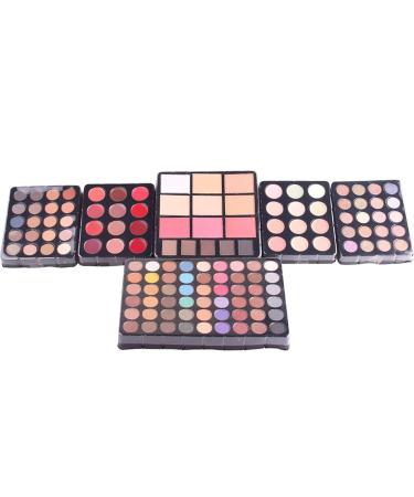 Multicolor Eyeshadow Palette Kit - 94 Colors Eyeshadow 12 Blush Shades & Pressed Powder | Perfect Makeup Set for All Skin Tones - Buy Online on GoSupps.com