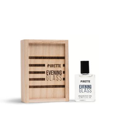 PIRETTE Evening Glass Fragrance Oil Women s Beach Inspired Perfume Oil Notes of Seductive Dark Coconut Warm Wood & Smoky Vanilla 0.5 Fl Oz Dark Coconut 0.5 Fl Oz (Pack of 1)