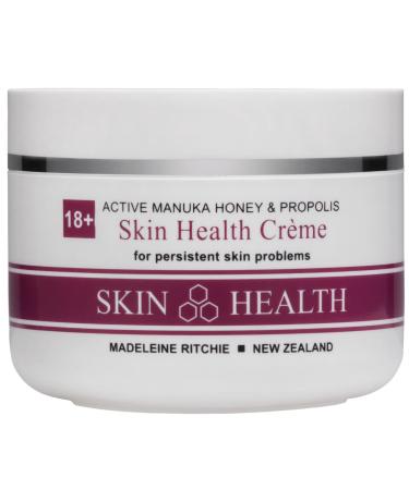 MADELEINE RITCHIE New Zealand 18+ Active Manuka Honey & Propolis Skin Health Creme for healing of persistent skin problems 3.4 fl. oz. Excellent for all skin problems. 3.4 Fl Oz (Pack of 1)