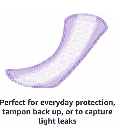 Amazon Basics Daily Pantiliner Long Length 120 Count - 3 Packs of 40 (Formerly Solimo) - Buy Online on GoSupps.com