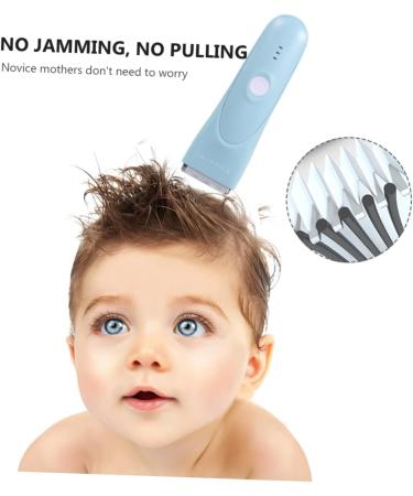 FRCOLOR 1 Set Kids Electric Baby Clipper Beard Kids Trimmer Automatic Suck Clipper Newborn Clippers Infant Makeup Child Charging Mode - Buy Online on GoSupps.com