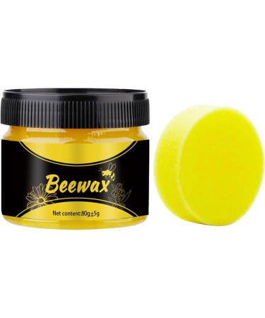Bees Wax Cleaner Agent | 85g Natural Furniture Polish Agent Protective Wood Cleaner Spray Multifunctional Furniture Polish for Wood Multisurface Fingerprints Utoya - Buy Online on GoSupps.com
