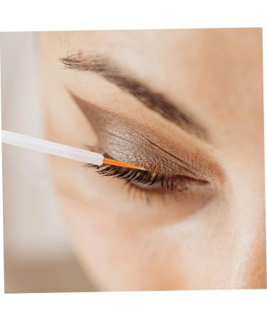 LALADEFIEE 100pcs Disposable Eyeliner Brush Powder Makeup Brush Fine Liner Brush Detail Liner Nylon White - Buy Online on GoSupps.com