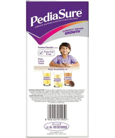 PediaSure Premium Chocolate 1Kg/35.2Oz Case for Kids 2-10 Years - Nutritious Shake for Growth & Development - Buy Online on GoSupps.com