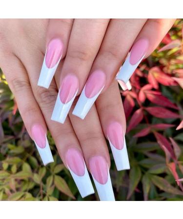 Makartt Poly Nail Gel Set - Gel Builder Spring Pink White Gel Nail Extension Kit Nail Strengthener 3D DIY Nail Art Design French Manicure Home Salon Clear+le Corail - Buy Online on GoSupps.com
