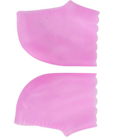 Moisturizing Gel Heel Socks - Silicone Elastic Sleeves for Dry Cracked Heels | Foot Care Solution - Buy Online on GoSupps.com