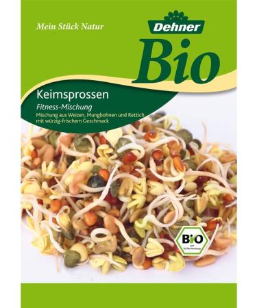 Dehner Bio Graines germ es Je 2 x 4 vari t s de Fitness de Gourmet pikant Ar me Table M lange et Bien- tre - Buy Online on GoSupps.com
